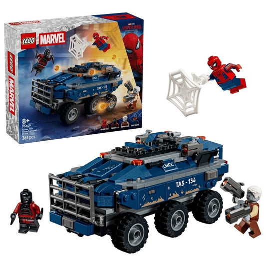 LEGO - PERSEGUIÇÃO DO TRANSPORTE DE PRISIONEIROS DO SPIDER-MAN 76349