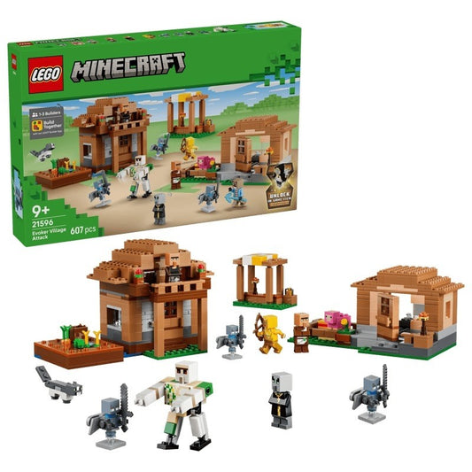LEGO - ATAQUE À  ALDEIA DO EVOCADOR 21596