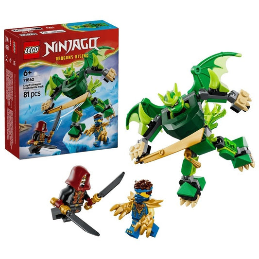 LEGO - PACK DE BATALHA DO RÔBO DRAGÃO DO LLOYD 71862