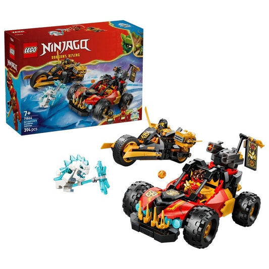 LEGO - VEÍCULOS COMBINADORES DO KAI E DO COLE 71864