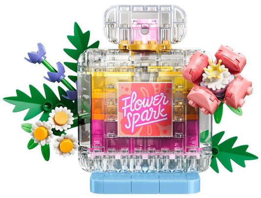 LEGO - FRASCO DE PERFUME COM DECORAÇÃO FLORAL 31383