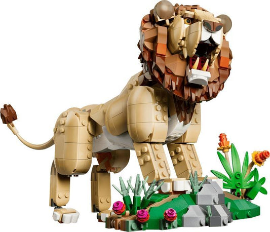 LEGO - ANIMAIS SELVAGENS: LEÃO MAJESTOSO 31386