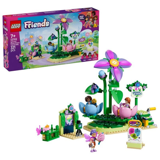 LEGO - CARROSSEL DE FLORES E CHÁVENAS DE CHÁ DE FADAS 42702