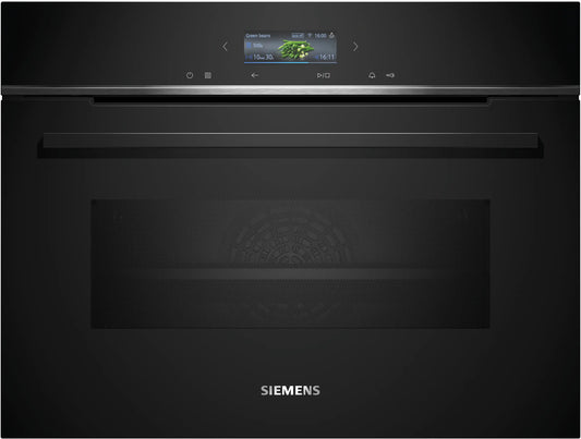 SIEMENS - FORNO COMPACTO C/MICROONDAS IQ700 CM776GKB1