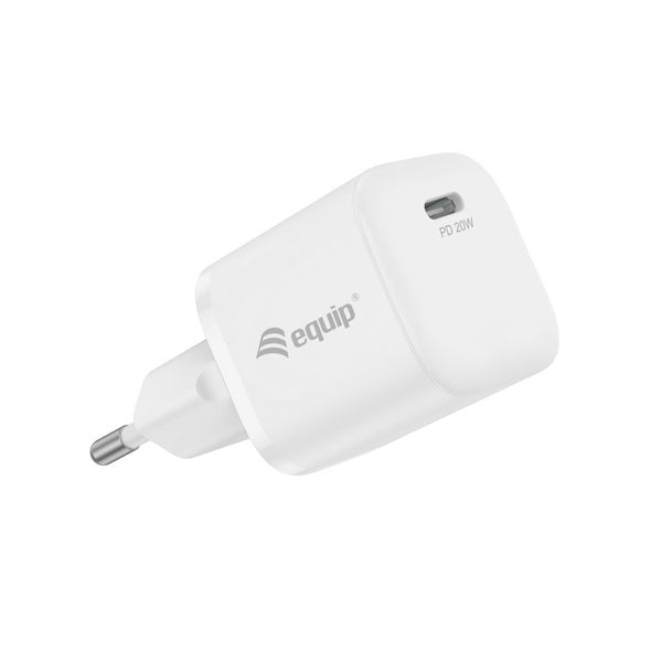 EQUIP LIFE CARREGADOR USB-C 20W BRANCO MEGA CAMPANHA