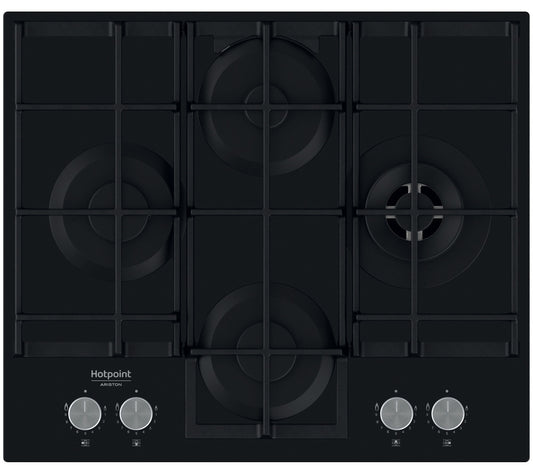 HOTPOINT - PLACA CRISTAL GÁS HAGS 62F/BK