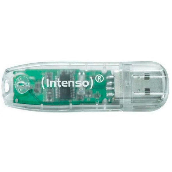 INTENSO PENDRIVE 32GB USB 2.0 RAINBOWLINE BRANCA