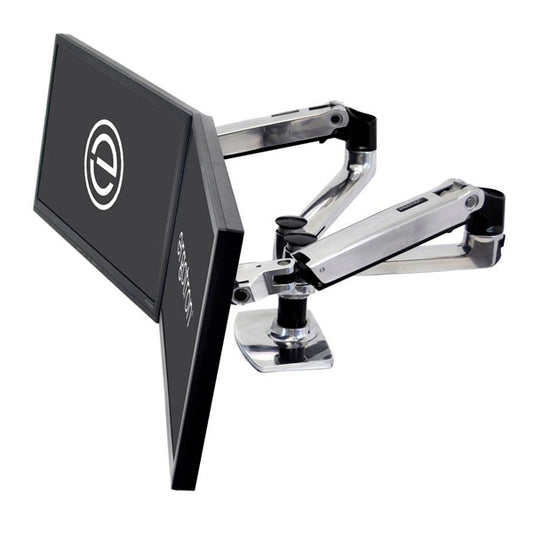 ERGOTRON SUPORTE MONITORES SECRETÁRIA LX SERIES 27" PRATEADO