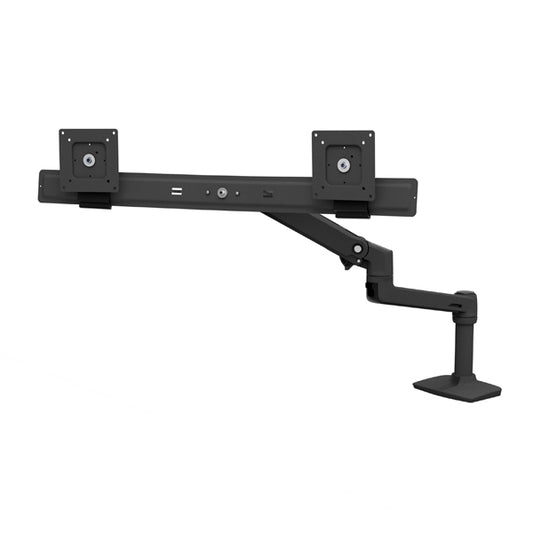 ERGOTRON SUPORTE MONITOR SECRETARIA LX DESK DUAL DIRECT ARM PRETO