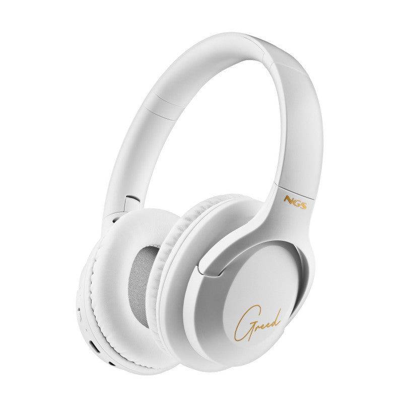NGS - AUSCULTADORES BLUETOOTH COM MICROFONE ARTICAGREEDWHITE
