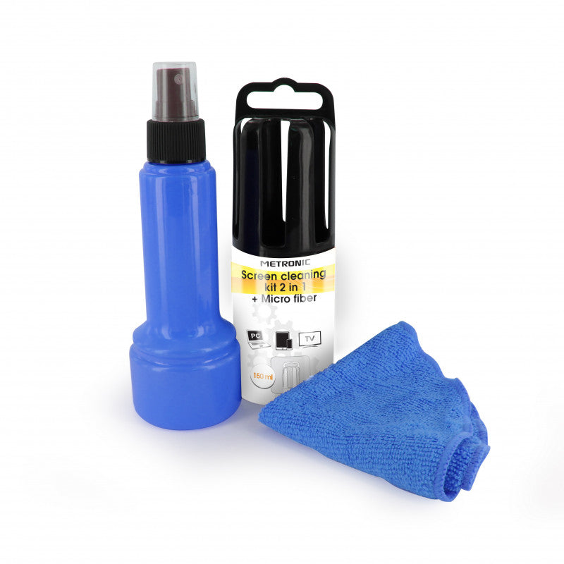 METRONIC - KIT LIMPEZA COM SPRAY 150ML 495153