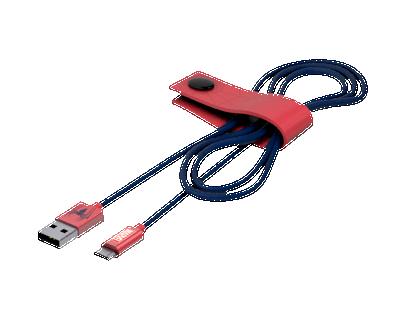 TRIBE - CABO USB-MICROUSB MARVEL (SPIDERMAN)