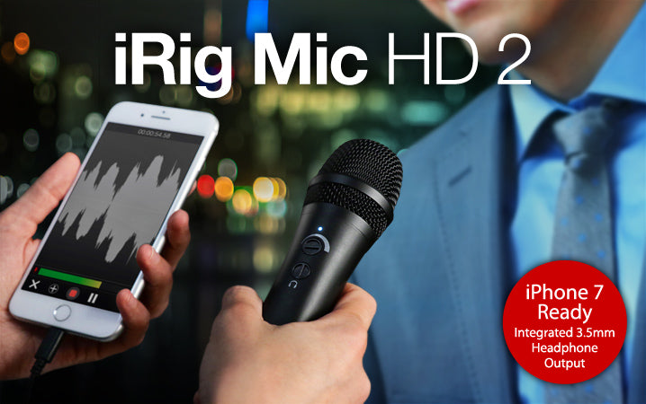 IK MULTIMEDIA - MICROFONE IRIG MIC HD 2