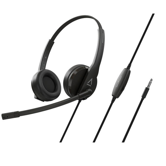 CREATIVE HEADSET CHATMAX HS-230  NOISE CANCEL C/COMANDO 3.5"+ ADAPT USB