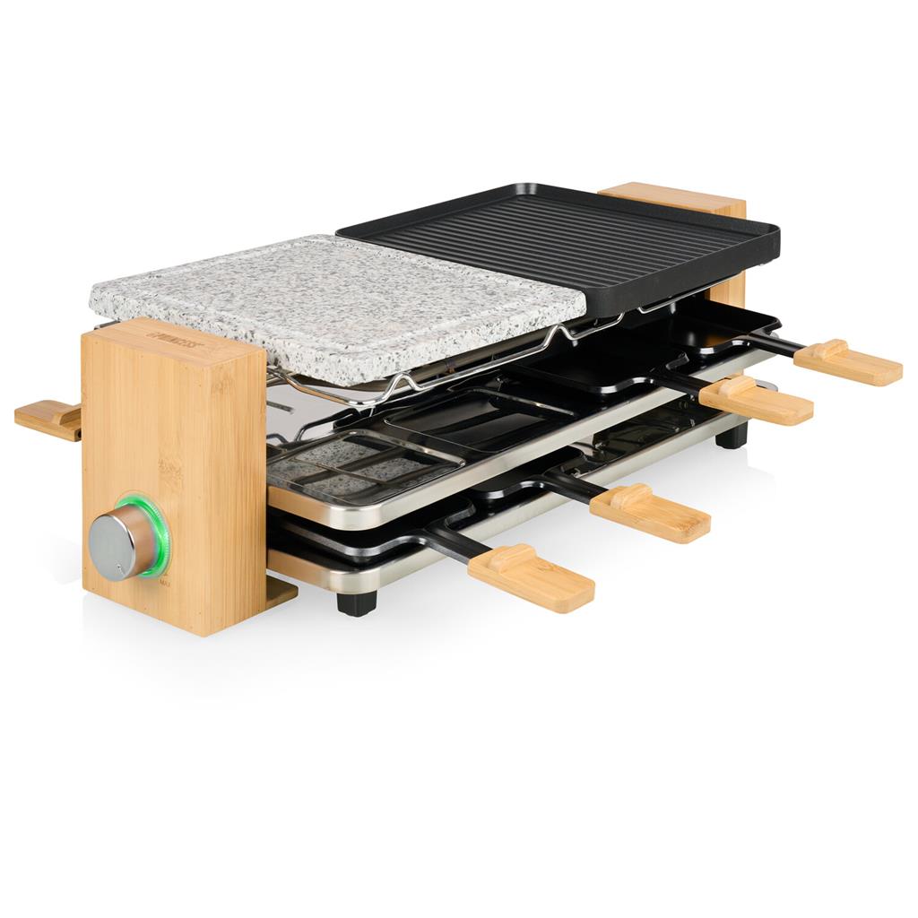 PRINCESS - RACLETTE PURE 8 GRILL/PEDRA 162955
