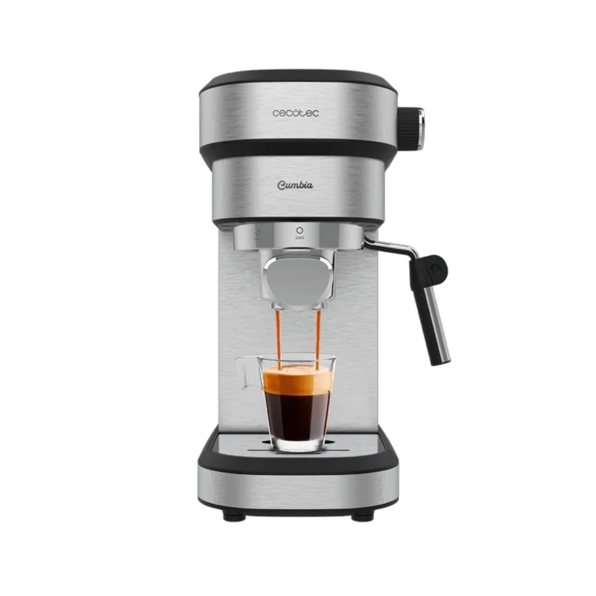 CECOTEC - MÁQUINA CAFÉ EXPRESSO CAPSULA CAFELIZZIA 790 STEEL DUO 1646