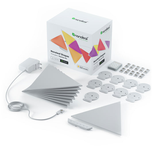 NANOLEAF - SHAPES TRIANGLES KIT (STARTER+9 PANELS)