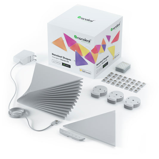 NANOLEAF - SHAPES TRIANGLES KIT (STARTER+15 PANELS)