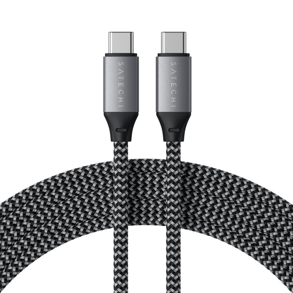 SATECHI - USB-C TO USB-C 100W CHARGING CABLE (SPACE GREY)