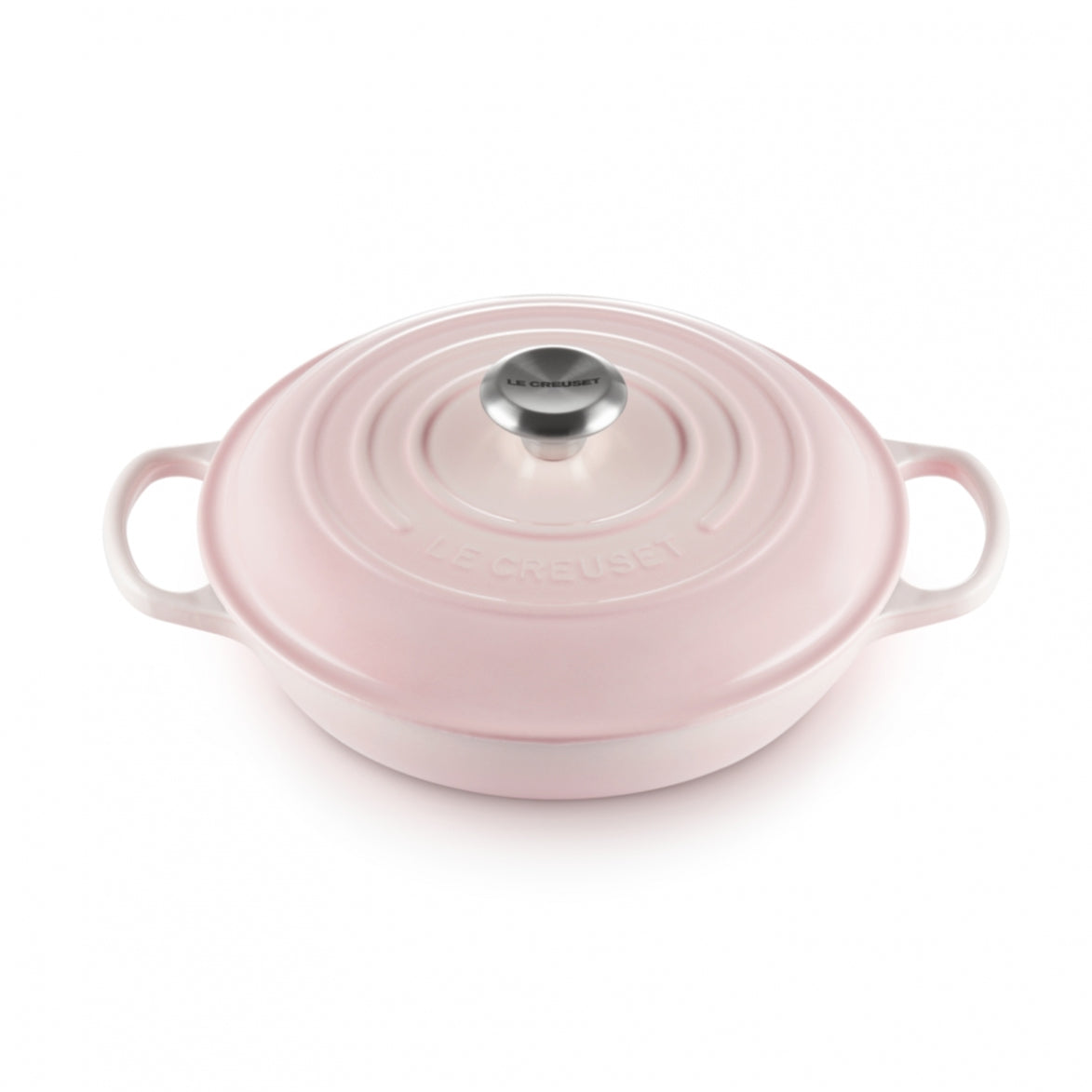LE CREUSET - CAÇAROLA BAIXA EVOL.26 SHELL PINK 21180267774430