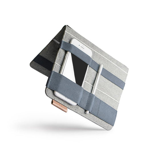 BEBLAU - FOLD 2-IN-1 DESKTOP ORGANIZER (STEEL BLUE)