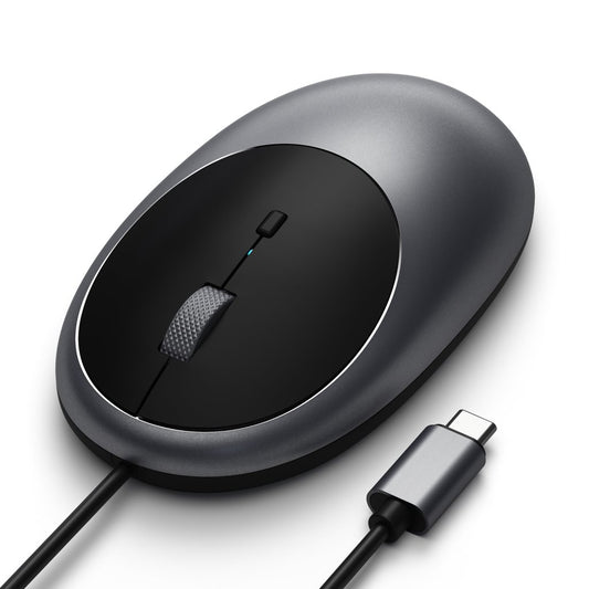 SATECHI - C1 USB-C WIRED MOUSE (SPACE GREY)