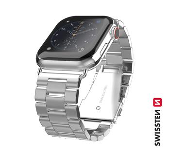 SWISSTEN - METAL BAND FOR APPLE WATCH 38-41MM (SILVER)