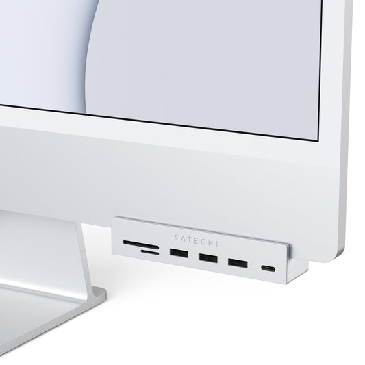 SATECHI - USB-C CLAMP HUB FOR 24" IMAC (SILVER)