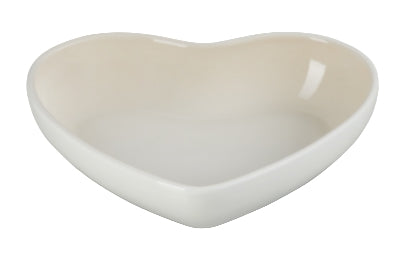 LE CREUSET - TIGELA CORAÇÃO 20CM MERENGUE 80172657160099