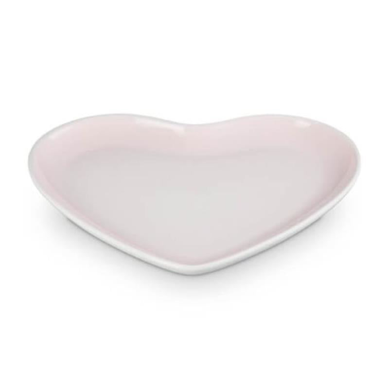 LE CREUSET - PRATO CORAÇÃO 23CM SHELL PINK 80255237770099