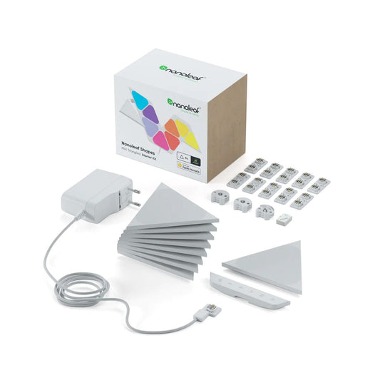 NANOLEAF - SHAPES TRIANGLES MINI KIT (STARTER+9)