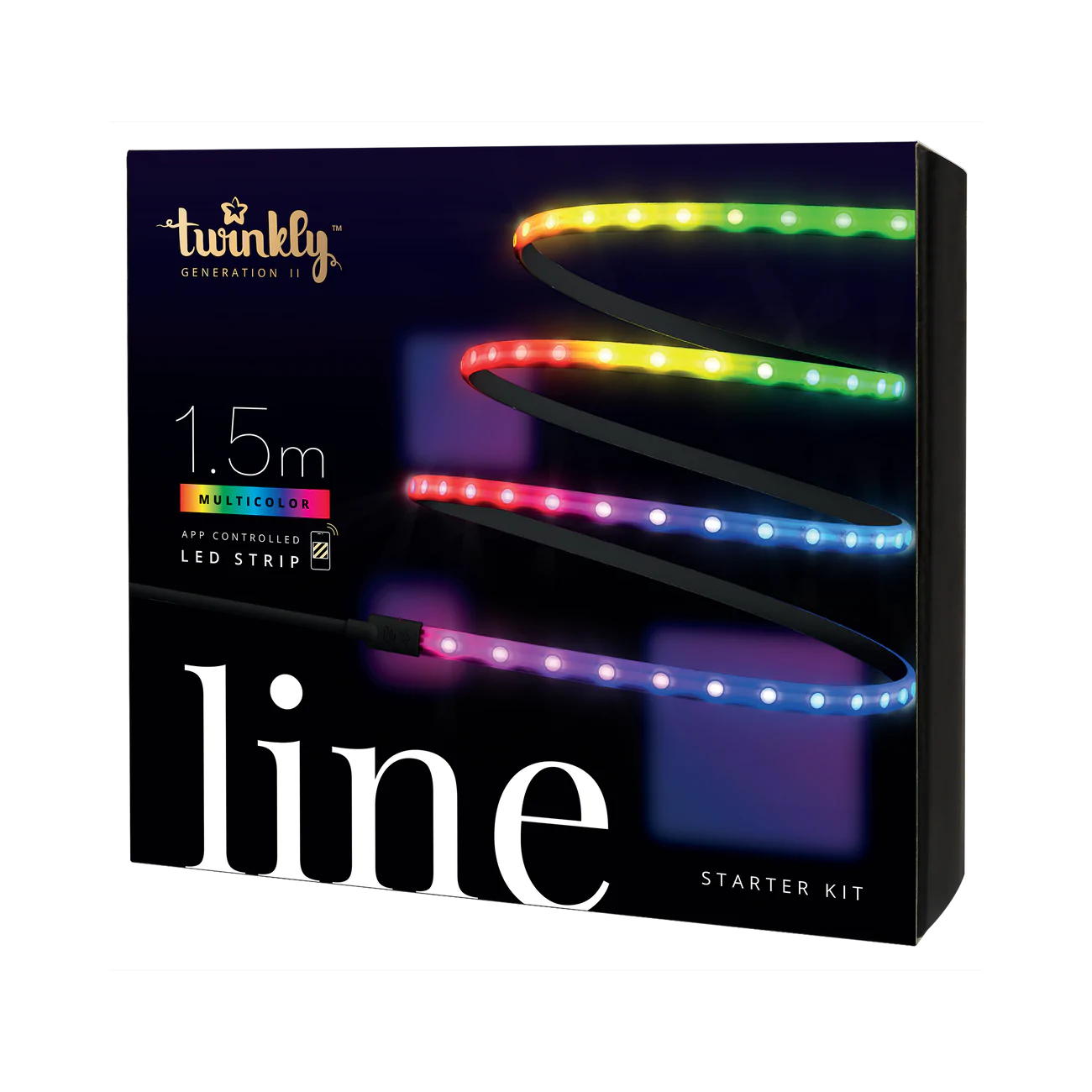 TWINKLY - LINE (STARTER 1.5M - BLACK)