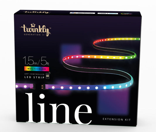 TWINKLY - LINE (EXTENSION 1.5M - BLACK)