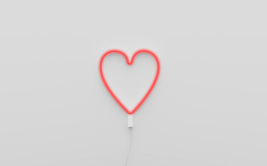 GINGA - NEON LED LAMP HEART