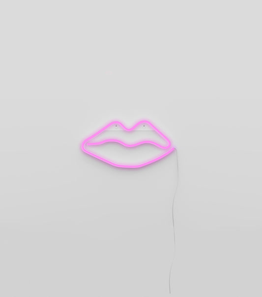 GINGA - NEON LED LAMP LIPS