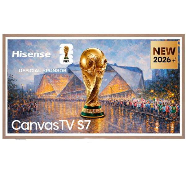 HISENSE QLED TV 55" 4K UHD HDR10 CANVAS SMART TV VIDAA 55S7S