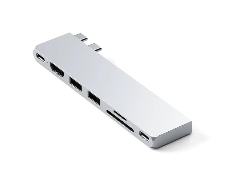 SATECHI - USB-C PRO HUB SLIM ADAPTER (SILVER)