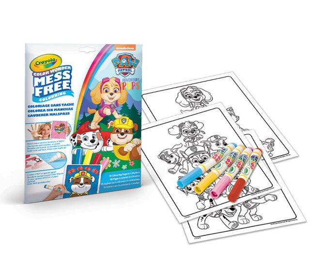 CRAYOLA - COLOR WONDER PAW PATROL