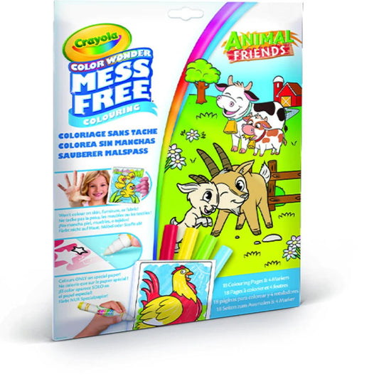 CRAYOLA - COLOR WONDER AMIGOS ANIMAIS DE QUINTA