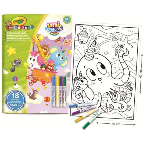 CRAYOLA - MINI KIDS COLORING PAGES