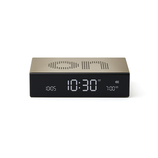LEXON - DESPERTADOR FLIP PREMIUM (GOLD)
