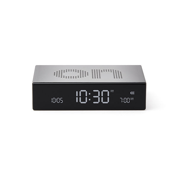 LEXON - DESPERTADOR FLIP PREMIUM (ALU POLISHED)