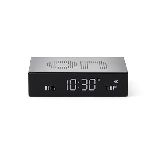 LEXON - DESPERTADOR FLIP PREMIUM (ALU POLISHED)