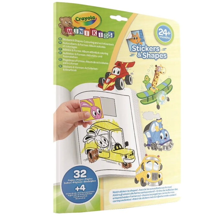 CRAYOLA - MINI KIDS LIVRO DE VEÍCULOS