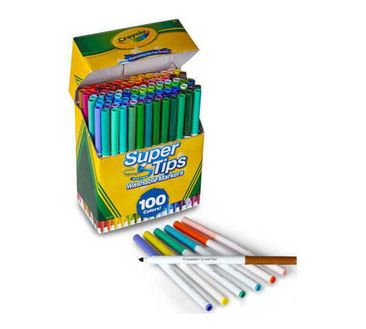 CRAYOLA - SUPER TIPS (100X)