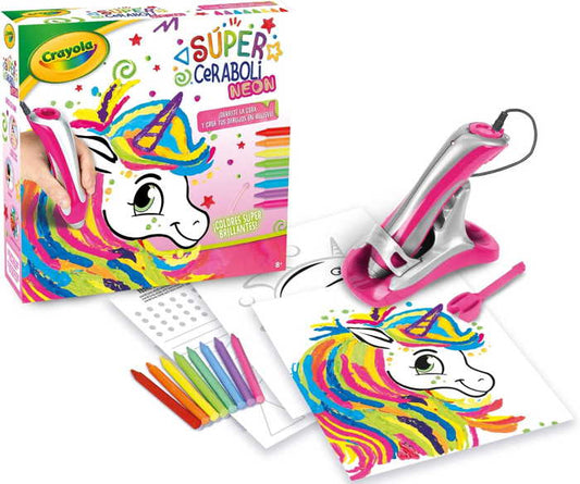 CRAYOLA - SUPER CERABOLI NEON UNICÓRNIO