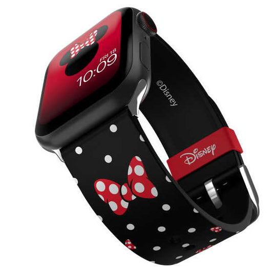 MOBYFOX - APPLE WATCH BAND DISNEY MINNIE (POLKA NOIR)