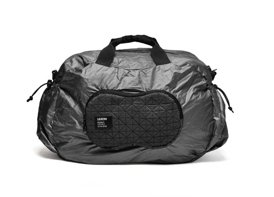 LEXON - SACO PEANUT GYM BAG (GUN METAL)
