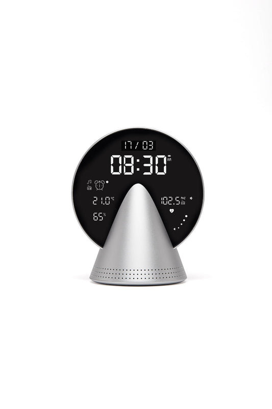 LEXON - DESPERTADOR CONIC CLOCK (GLACIER ALU)