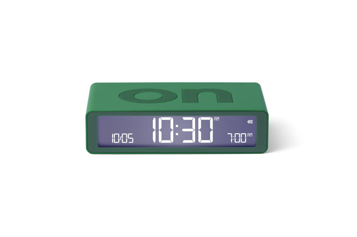 LEXON - DESPERTADOR FLIP CLASSIC (GREEN)